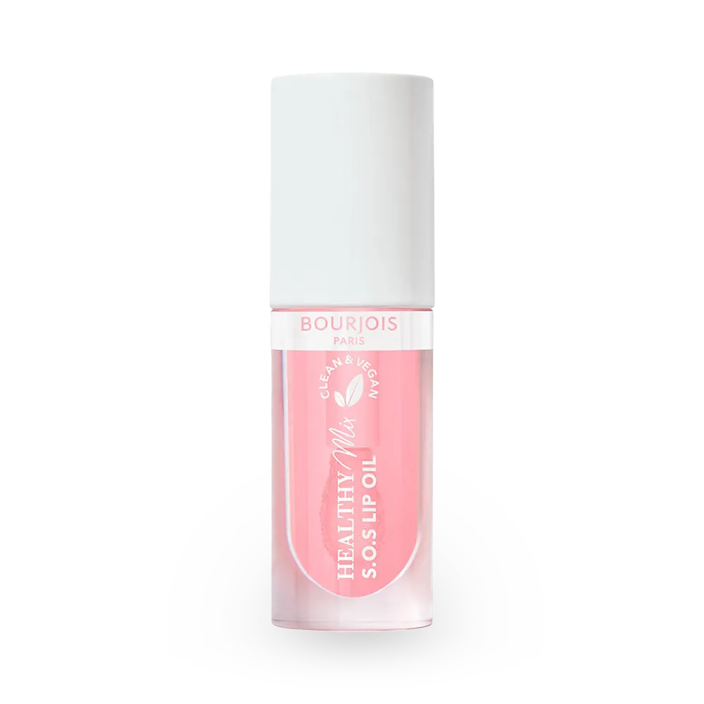 Bourjois Paris Healthy Mix SOS Lip Oil - 01 Softness of Rose thumbnail 1