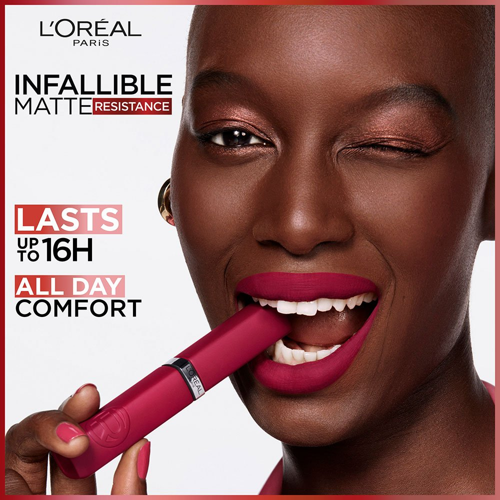 L’Oréal Paris Infallible Matte Resistance Liquid Lipstick - 655 Proposal thumbnail 2