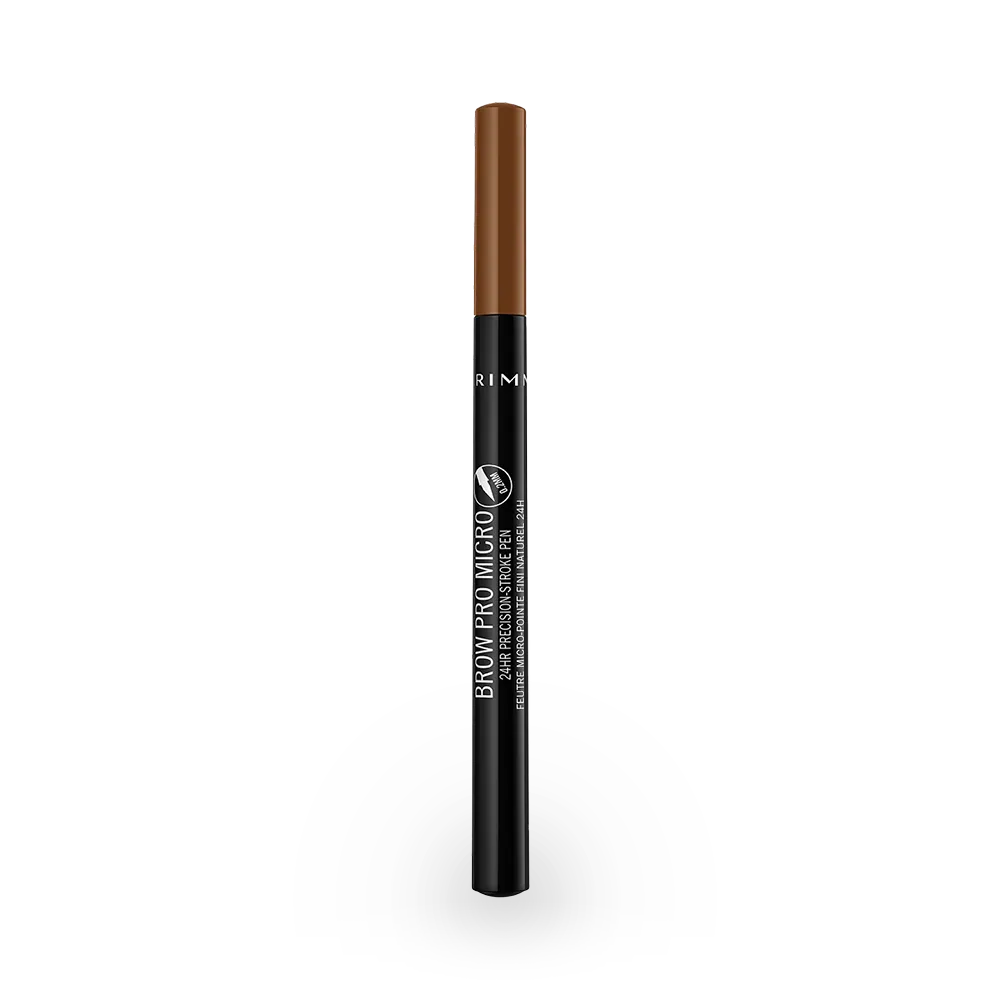 Rimmel London Brow Pro Micro 24HR Precision Stroke Pen - 003 Soft Brown thumbnail 1