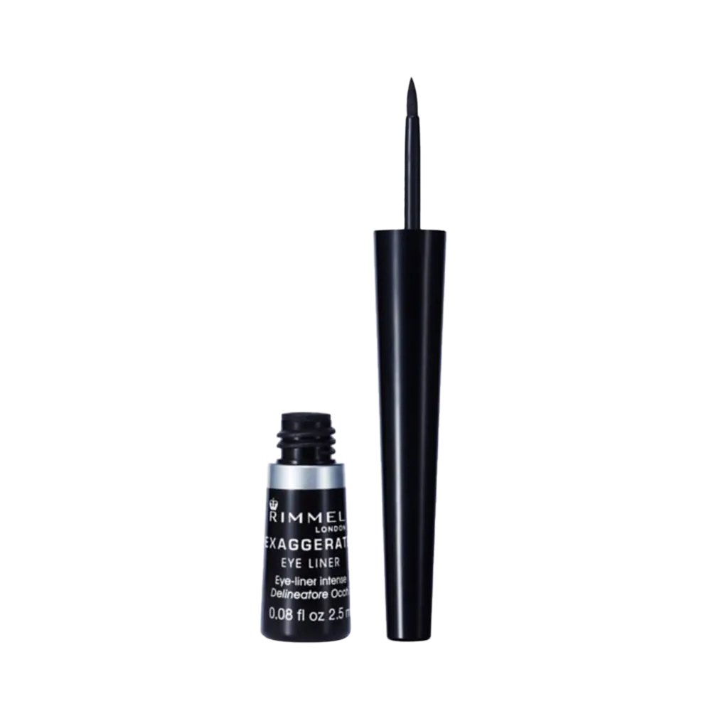Rimmel London Scandaleyes Exaggerate Liquid Eyeliner - 001 Black thumbnail 1