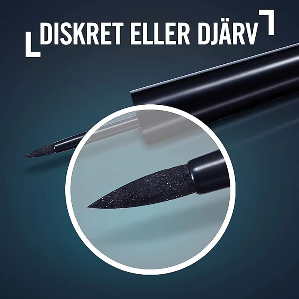 Rimmel London Scandaleyes Exaggerate Liquid Eyeliner - 001 Black thumbnail 3
