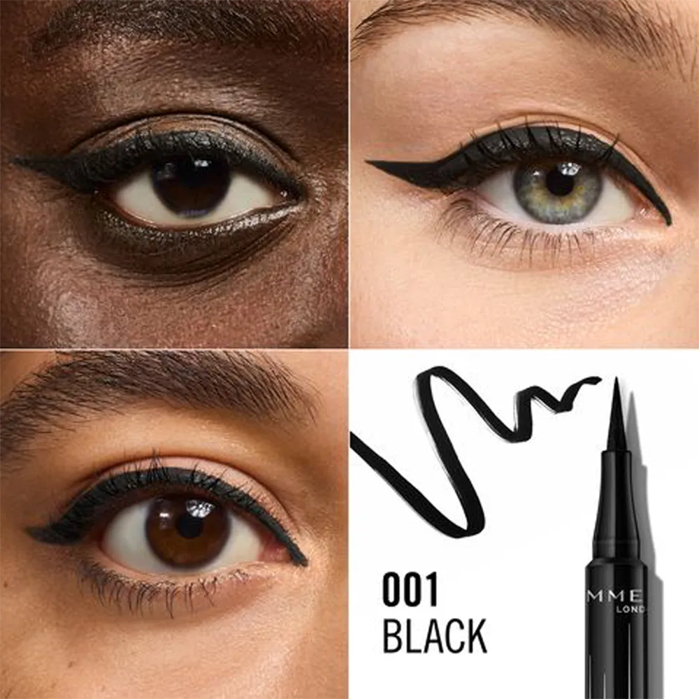 Rimmel London Wonder'Ink Ultimate Liner - 001 Black thumbnail 4