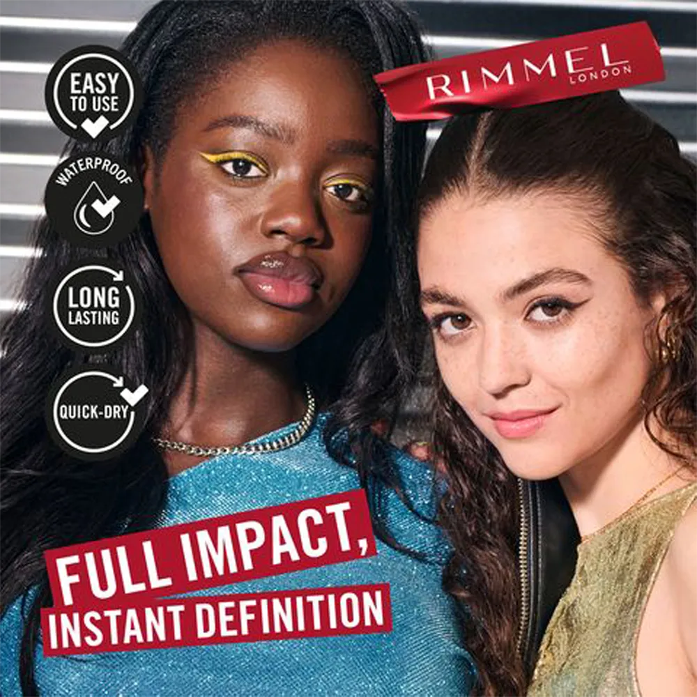 Rimmel London Wonder'Ink Ultimate Liner - 001 Black thumbnail 5
