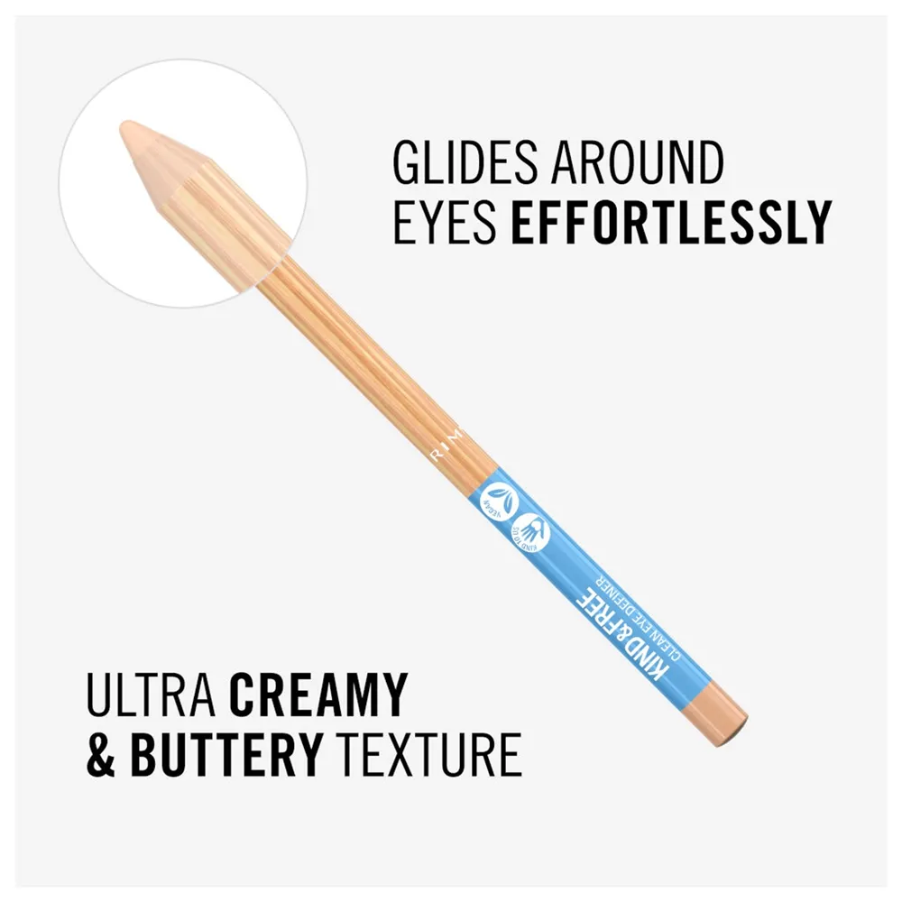 Rimmel London Kind & Free Clean Eye Definer - 05 Creamy White thumbnail 4