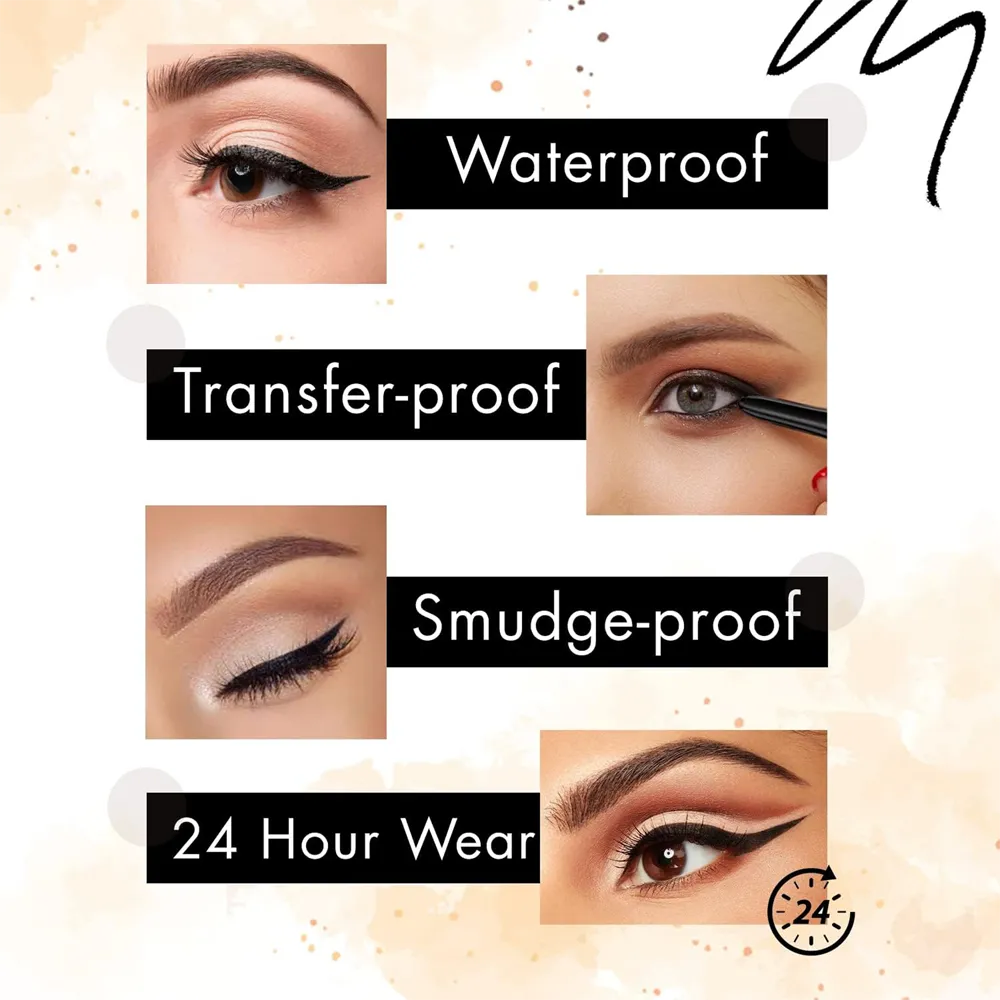 Rimmel London Scandaleyes Exaggerate Eye Definer - 001 Intense Black thumbnail 3