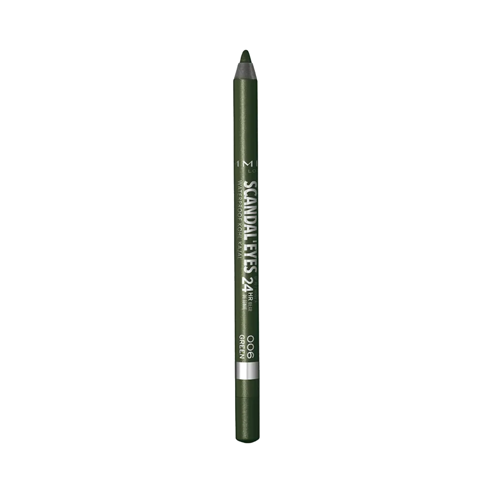 Rimmel London Scandaleyes Waterproof Kohl Kajal - 006 Green thumbnail 2