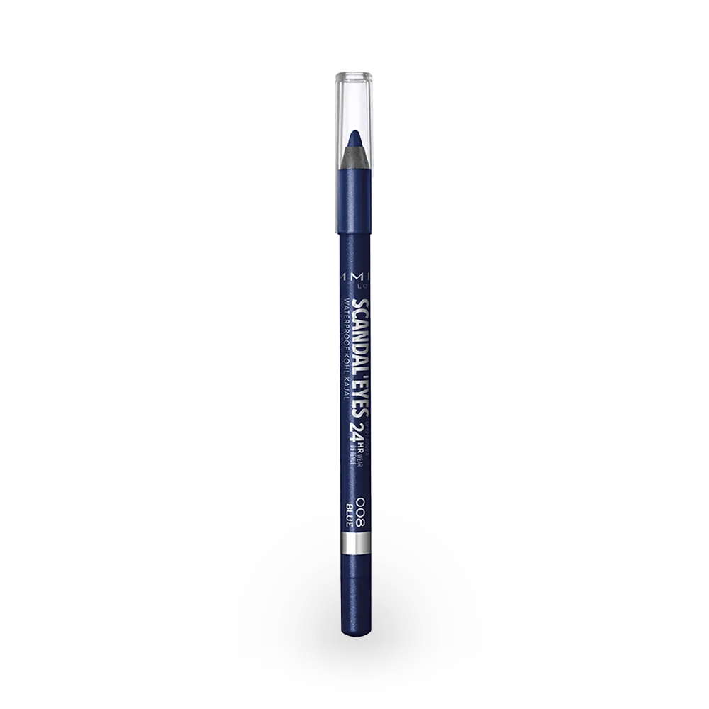 Rimmel London Scandaleyes Waterproof Kohl Kajal - 008 Blue thumbnail 1