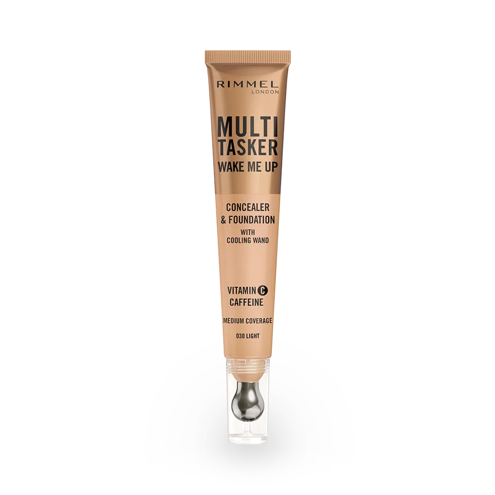 Rimmel London Multi-Tasker Wake Me Up Concealer & Foundation - 030 Light thumbnail 1
