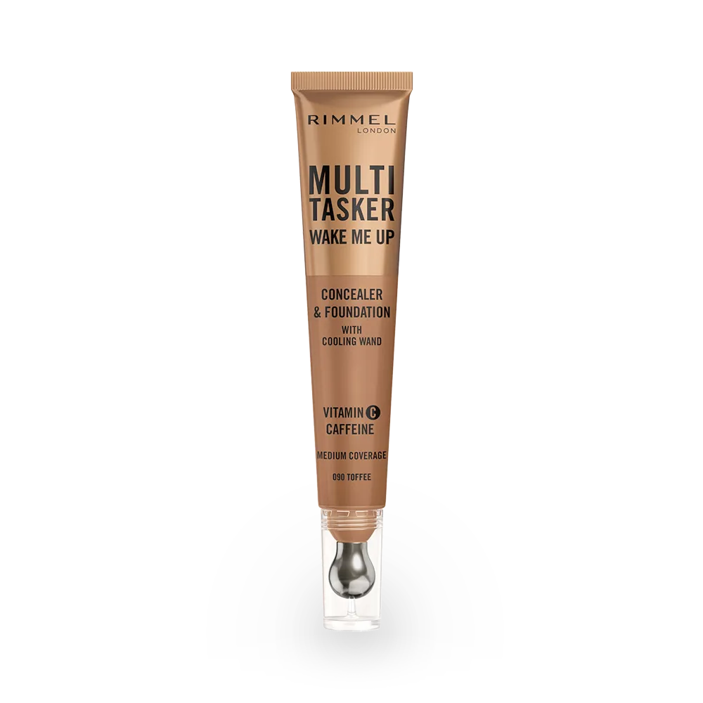 Rimmel London Multi-Tasker Wake Me Up Concealer & Foundation - 090 Toffee thumbnail 1