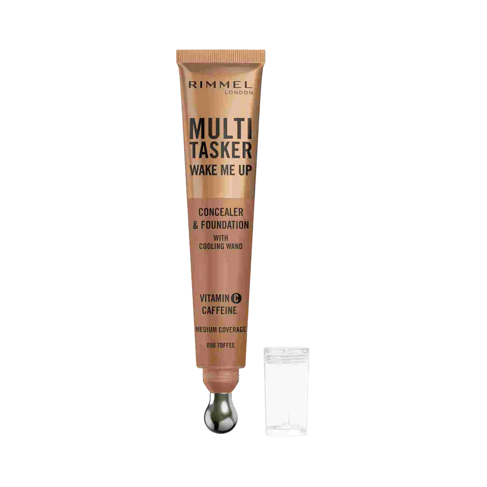 Rimmel London Multi-Tasker Wake Me Up Concealer & Foundation - 090 Toffee thumbnail 2