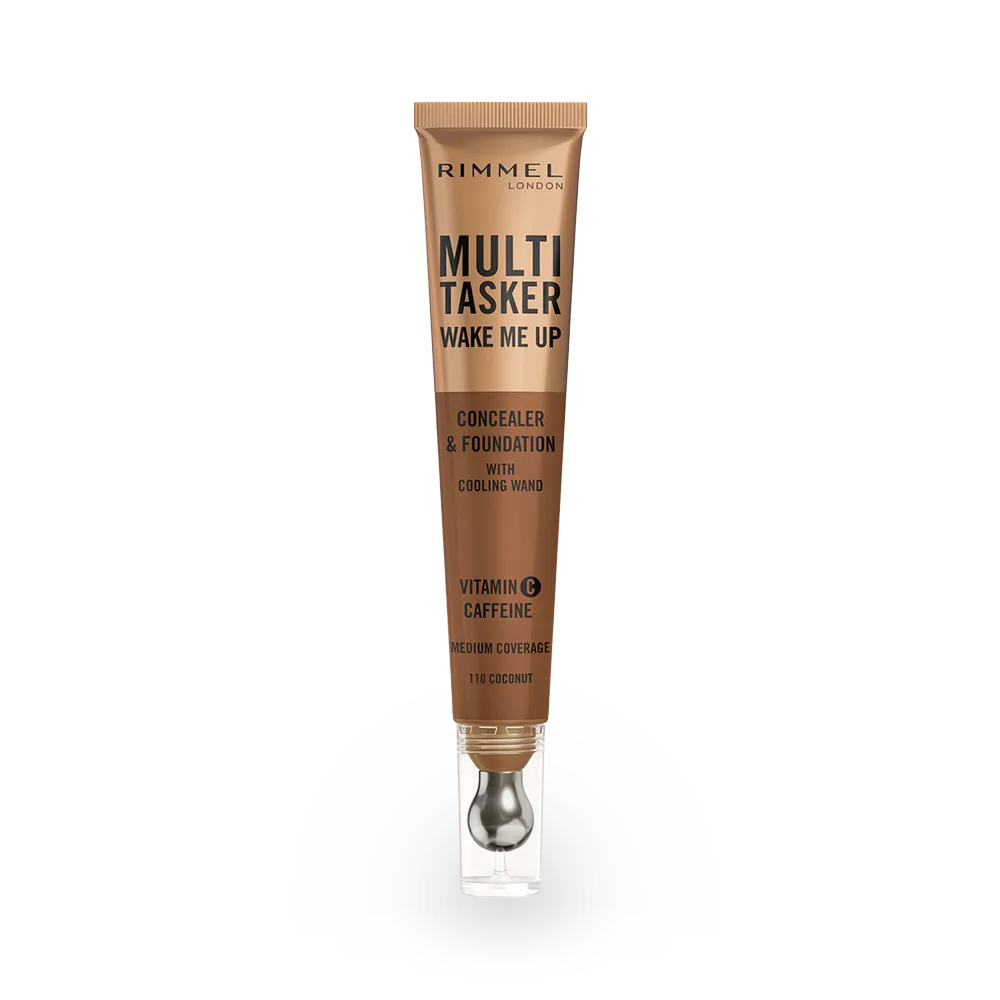 Rimmel London Multi-Tasker Wake Me Up Concealer & Foundation - 110 Warm Coconut thumbnail 1