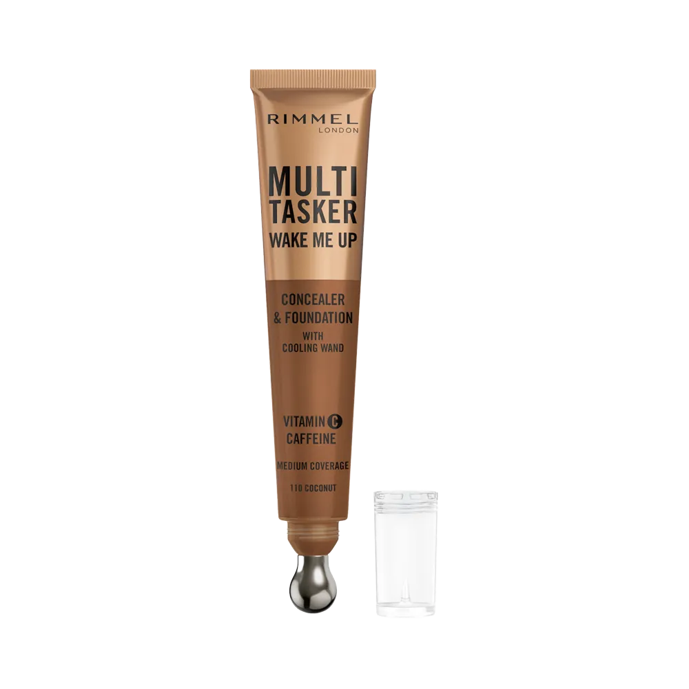 Rimmel London Multi-Tasker Wake Me Up Concealer & Foundation - 110 Warm Coconut thumbnail 2