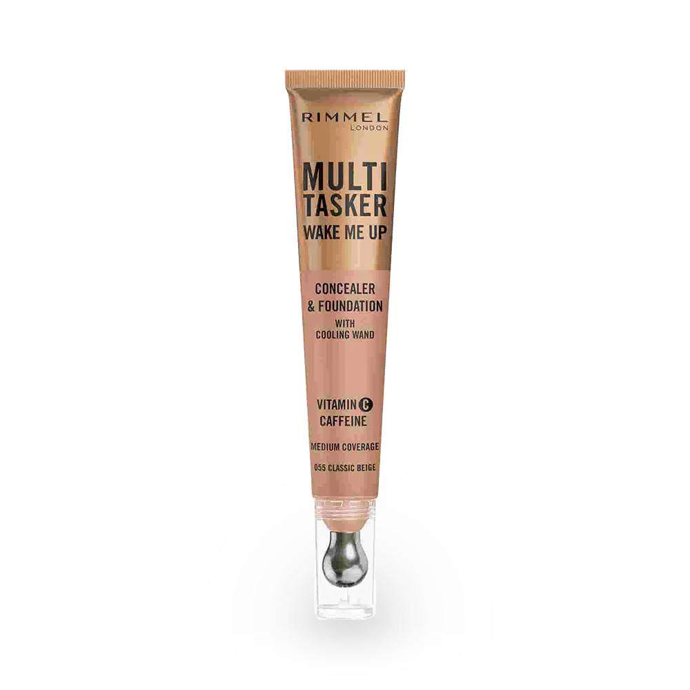 Rimmel London Multi-Tasker Wake Me Up Concealer & Foundation - 055 Classic Beige thumbnail 1