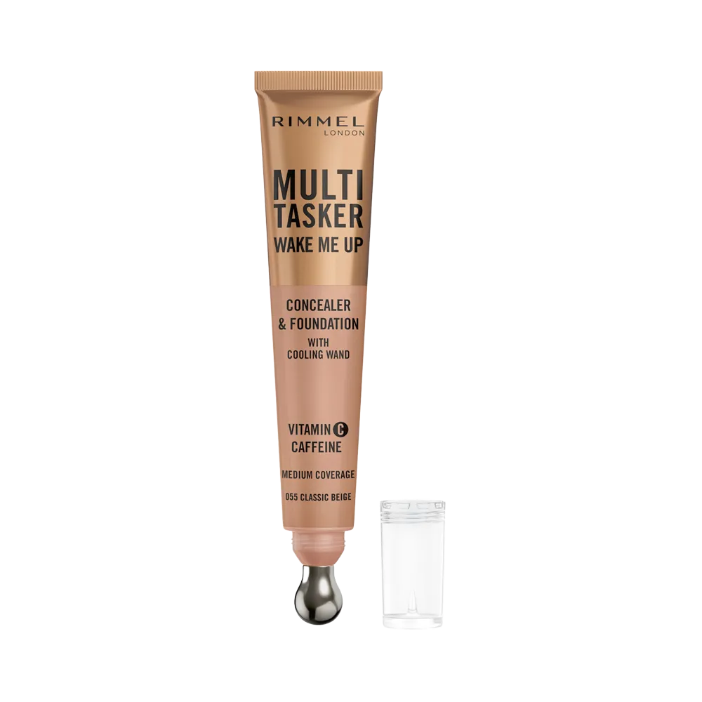 Rimmel London Multi-Tasker Wake Me Up Concealer & Foundation - 055 Classic Beige thumbnail 2