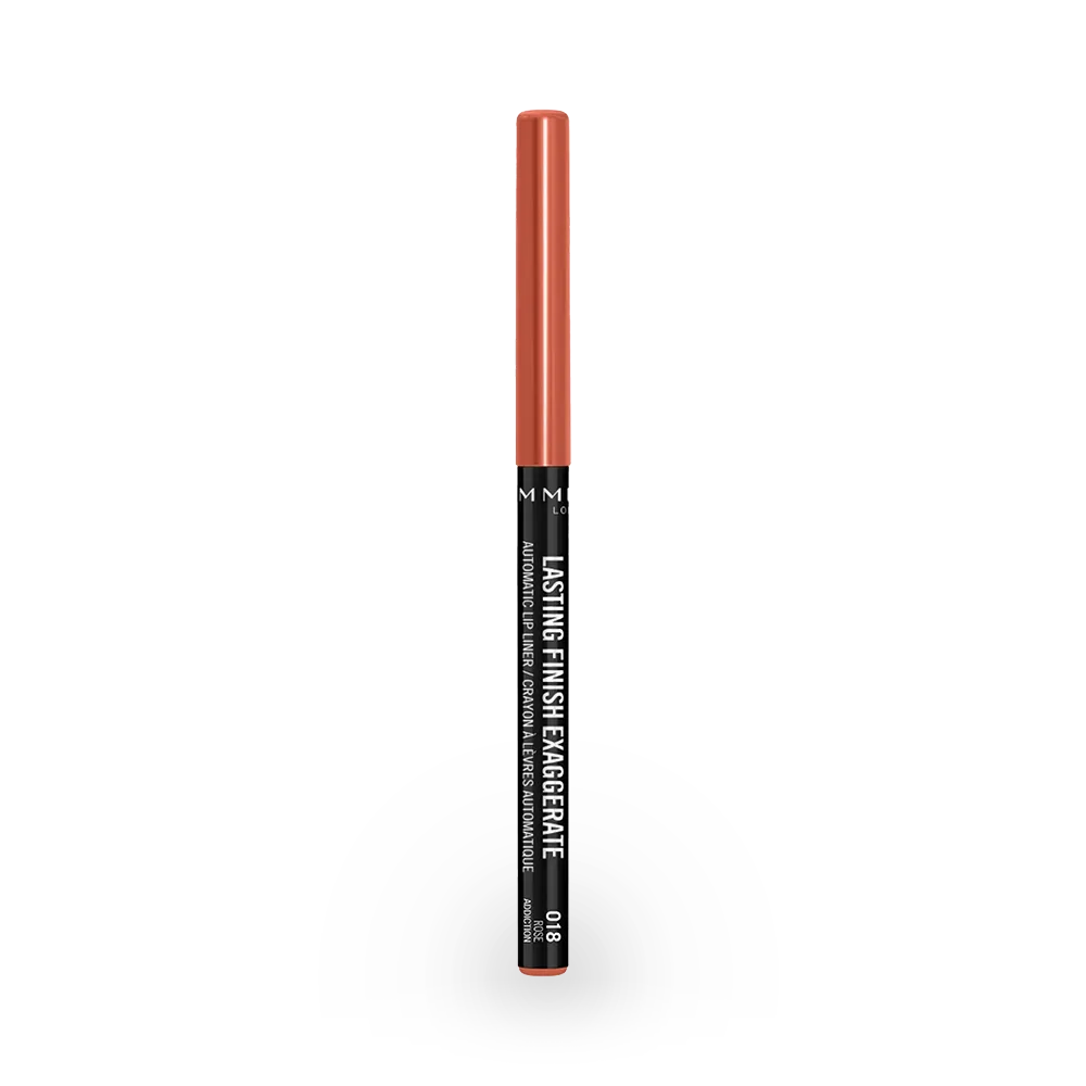Rimmel London Lasting Finish Exaggerate Automatic Lip Liner - 018 Rose Addiction thumbnail 1