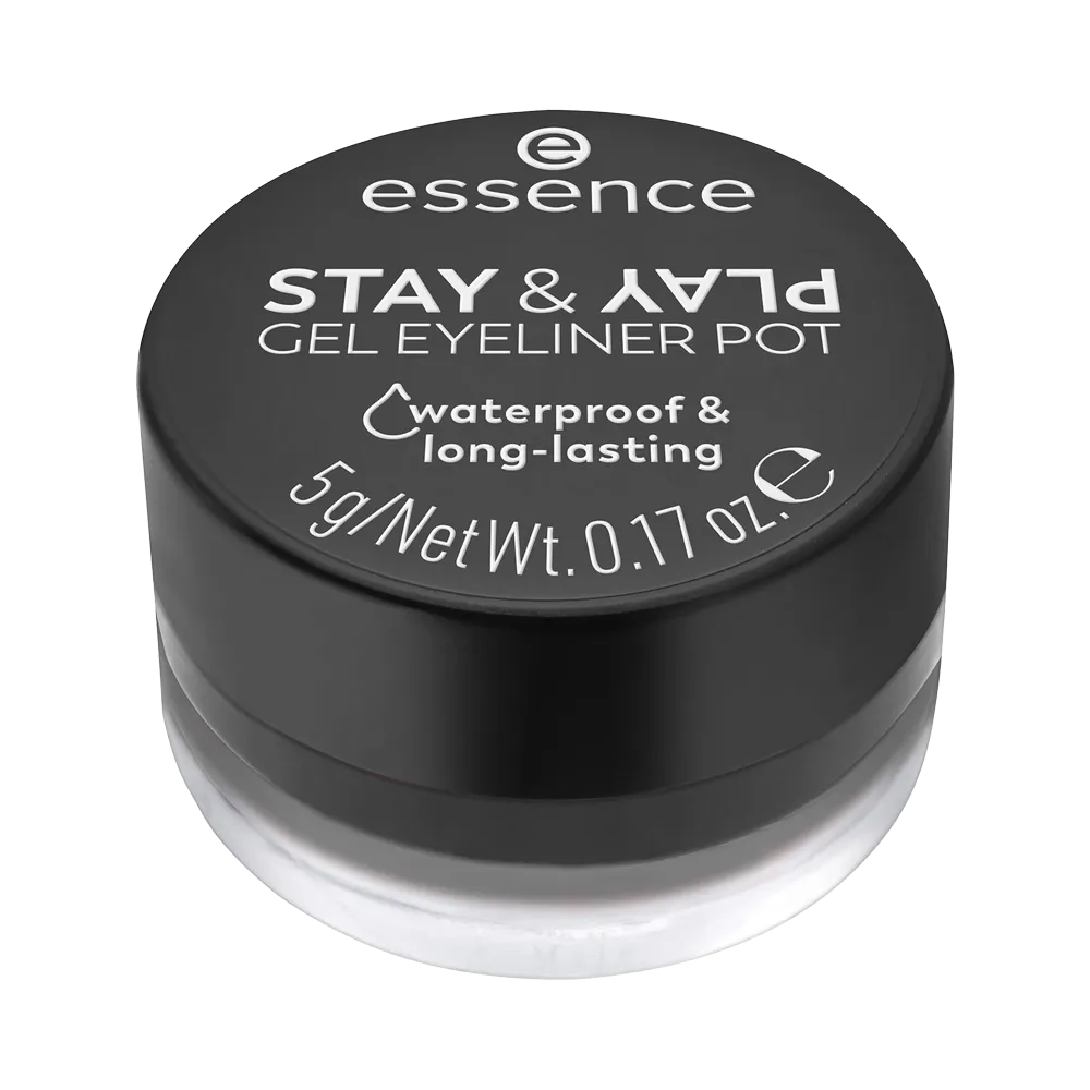 essence Stay & Play Gel Eyeliner Pot - 01 Black thumbnail 2