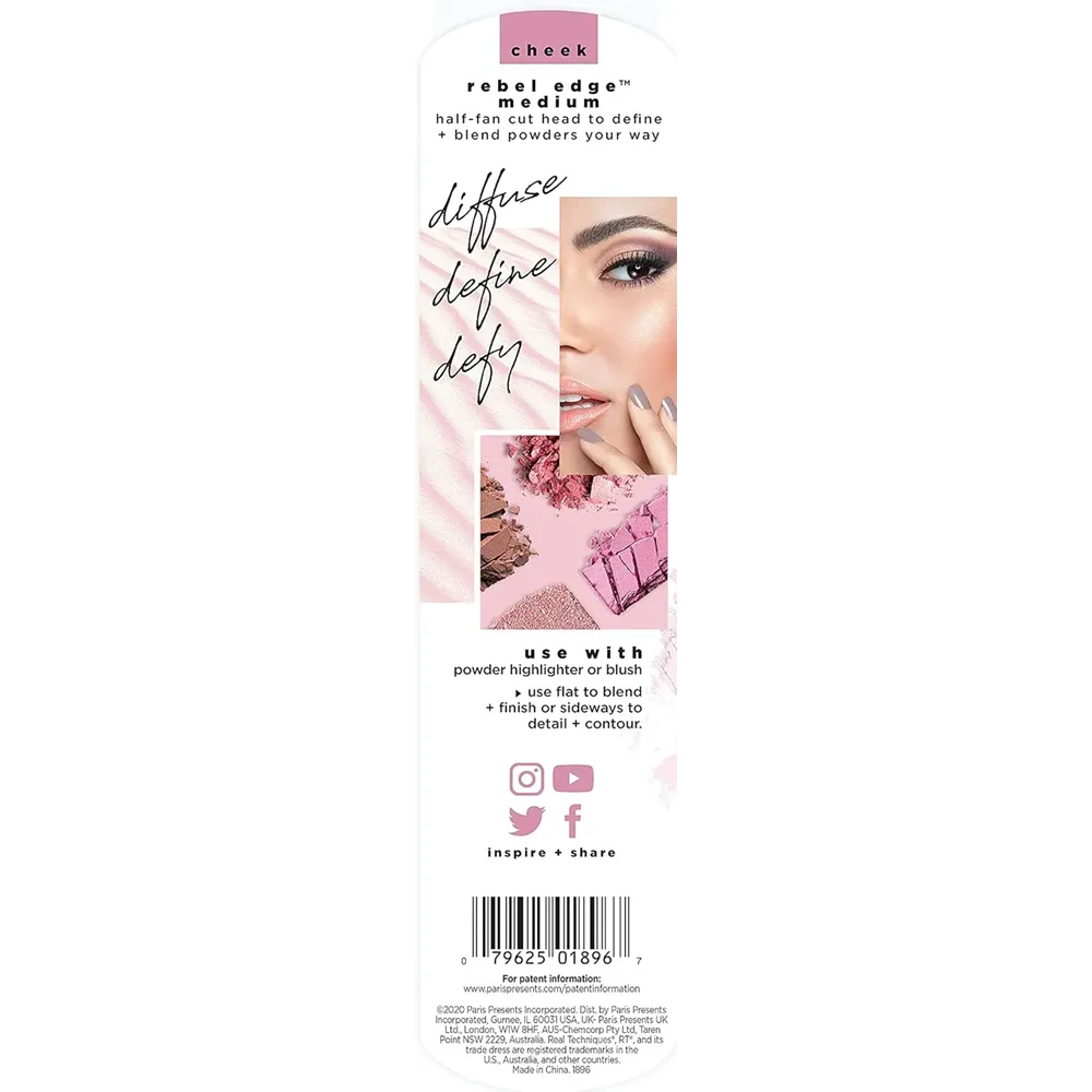 Real Techniques Rebel Edge Makeup Brush Medium thumbnail 2