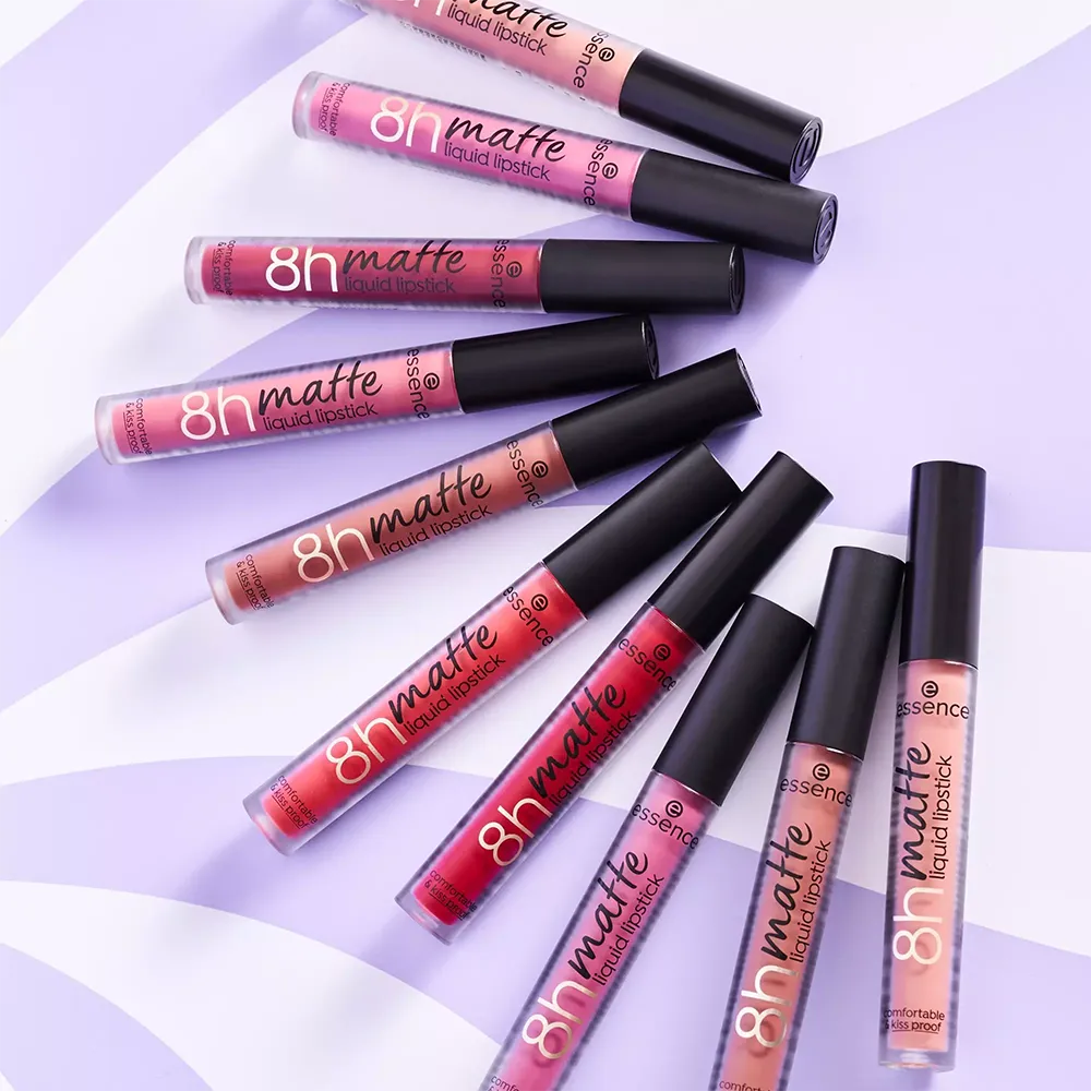 Essence 8H Matte Liquid Lipstick - 02 · Silky Hazelnut thumbnail 7