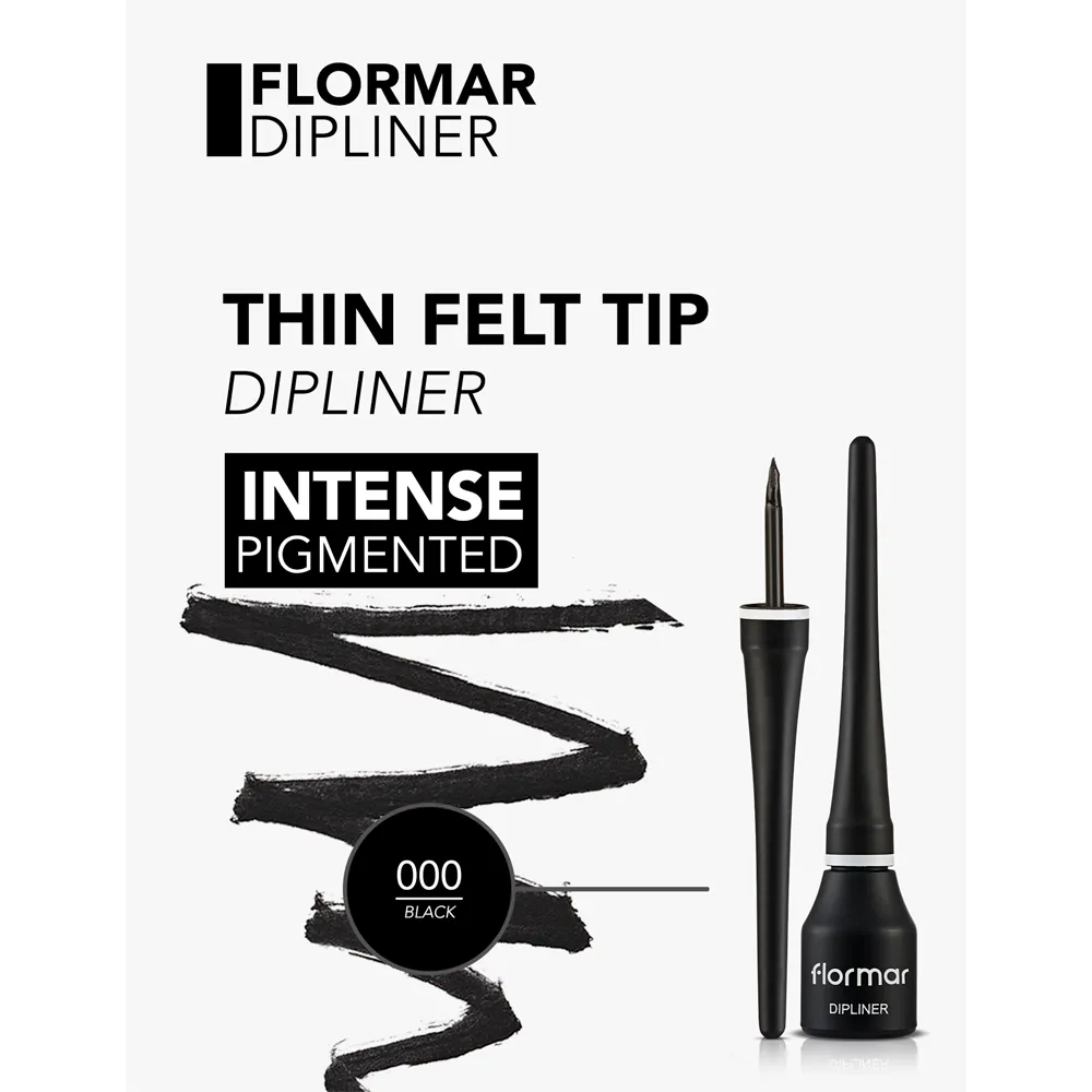 Flormar Dipliner Black (3.5 ml) thumbnail 3