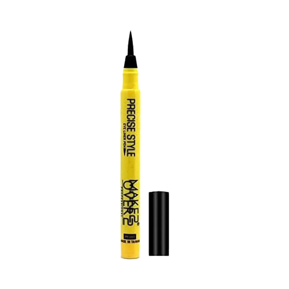 Make Over 22 Waterproof Precision Liquid Eyeliner - PE001 thumbnail 1
