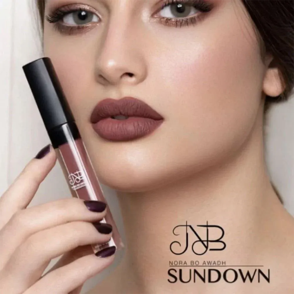 Nora Bo Awadh Waterproof Liquid Lipstick - Sun Down thumbnail 3