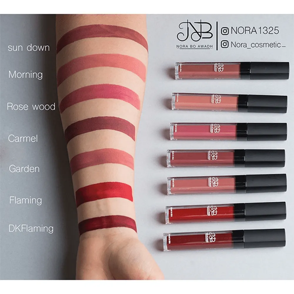 Nora Bo Awadh Waterproof Liquid Lipstick - Carmel thumbnail 3
