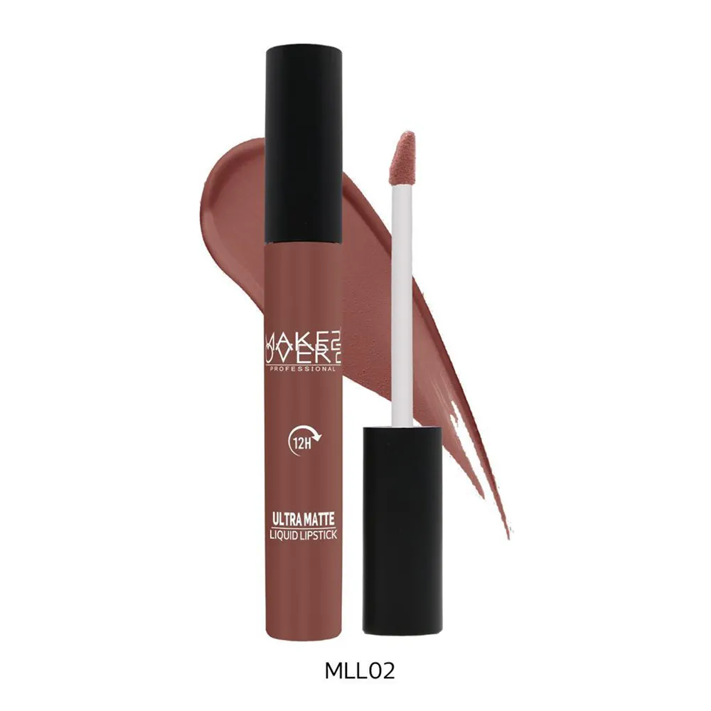 Make Over 22 Ultra Matte Liquid Cream Lipstick - MLL02 (5 ml) thumbnail 2
