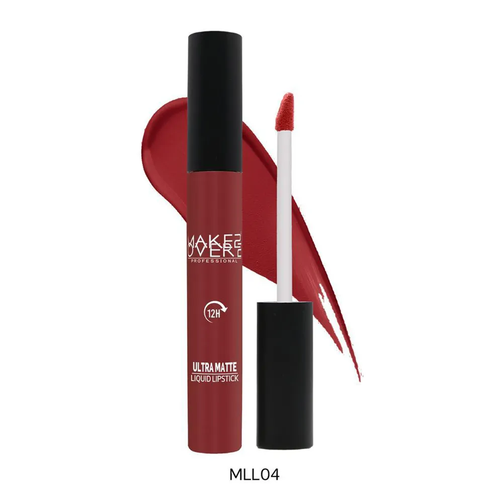 Make Over 22 Ultra Matte Liquid Cream Lipstick - MLL04 (5 ml) thumbnail 2