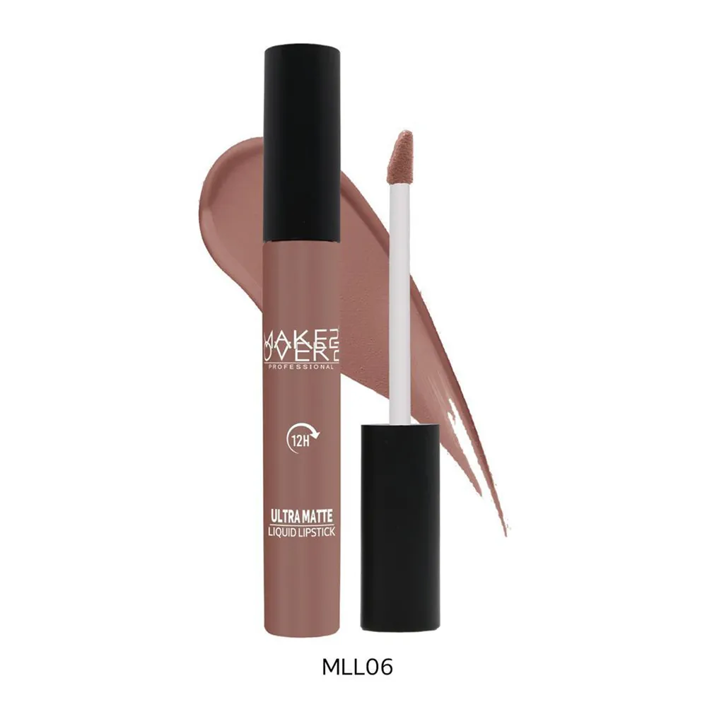 Make Over 22 Ultra Matte Liquid Cream Lipstick - MLL06 (5 ml) thumbnail 2
