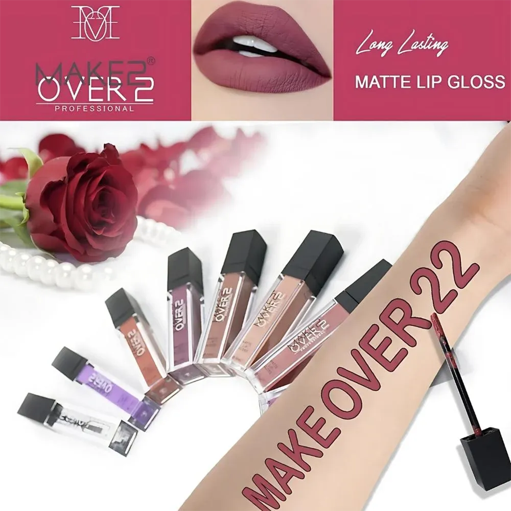 Make Over 22 Matte Lip Gloss - NM011 (10 ml) thumbnail 4