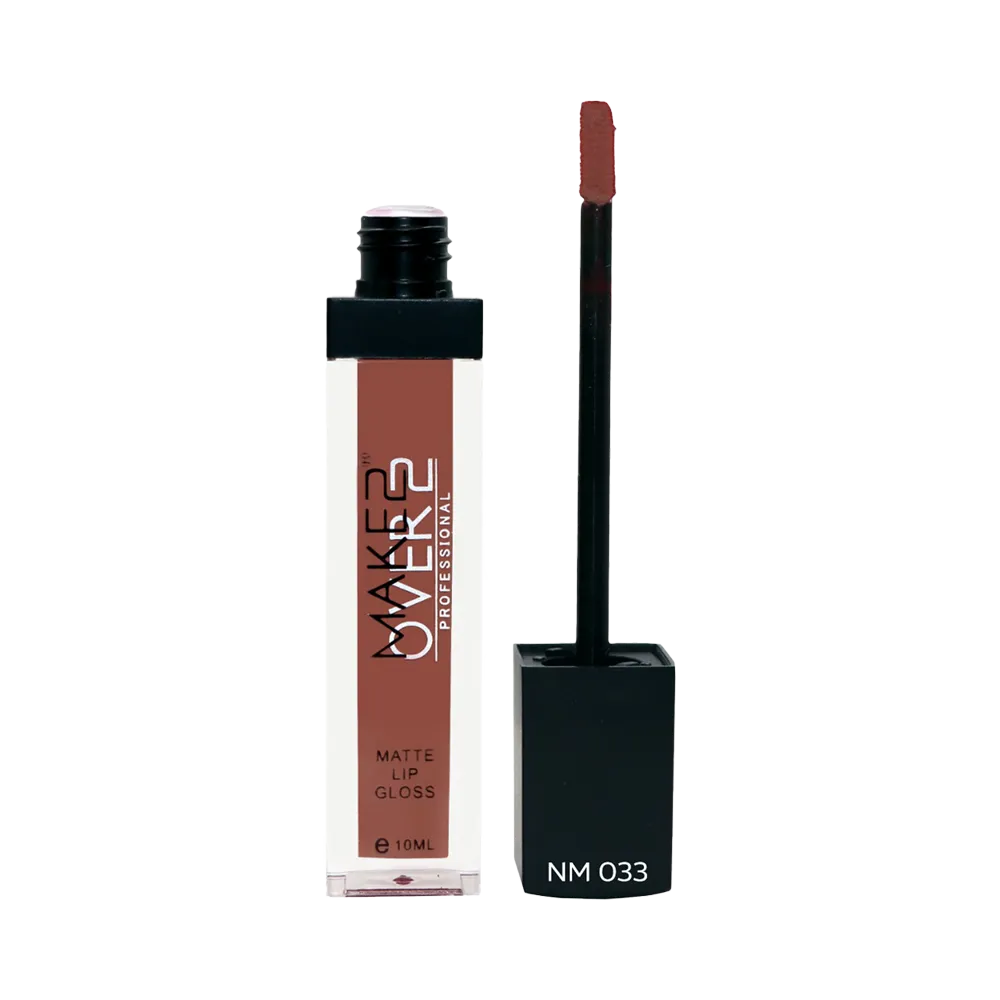 Make Over 22 Matte Lip Gloss - NM033 (10 ml) thumbnail 2