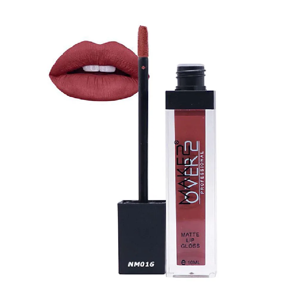 Make Over 22 Matte Lip Gloss - NM016 (10 ml) thumbnail 3