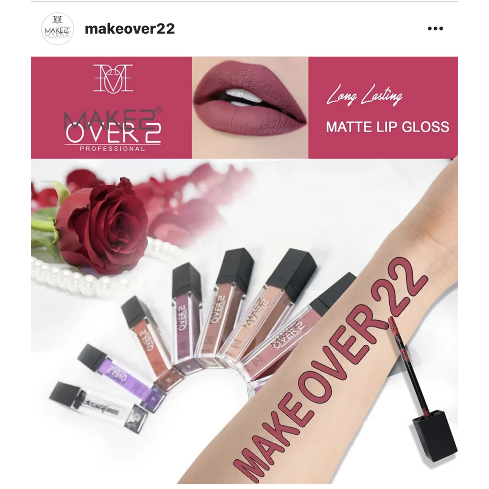 Make Over 22 Matte Lip Gloss - NM017 thumbnail 4