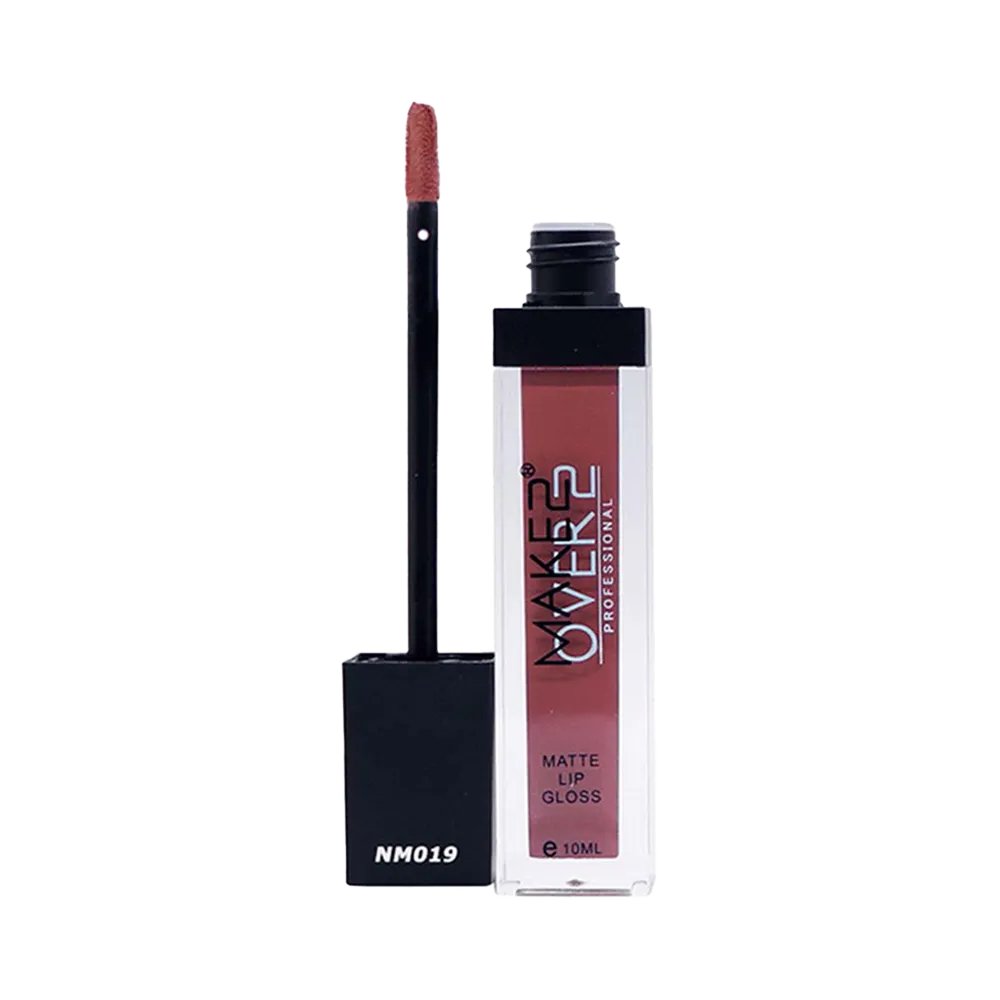 Make Over 22 Matte Lip Gloss - NM019 (10 ml) thumbnail 2