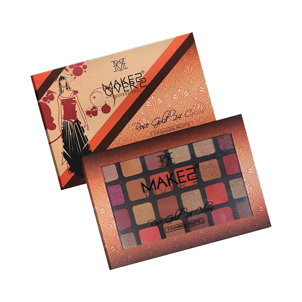Make Over 22 Rose Gold 24 Color Eyeshadow Palette - M1703 thumbnail 2