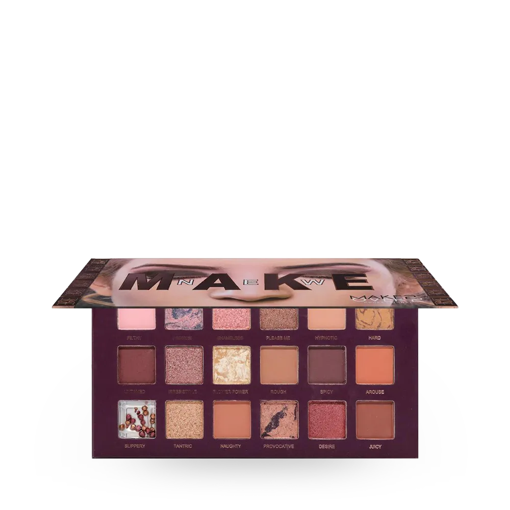 Make Over 22 Nighty 18 Color Eyeshadow Palette - MNE003 thumbnail 1