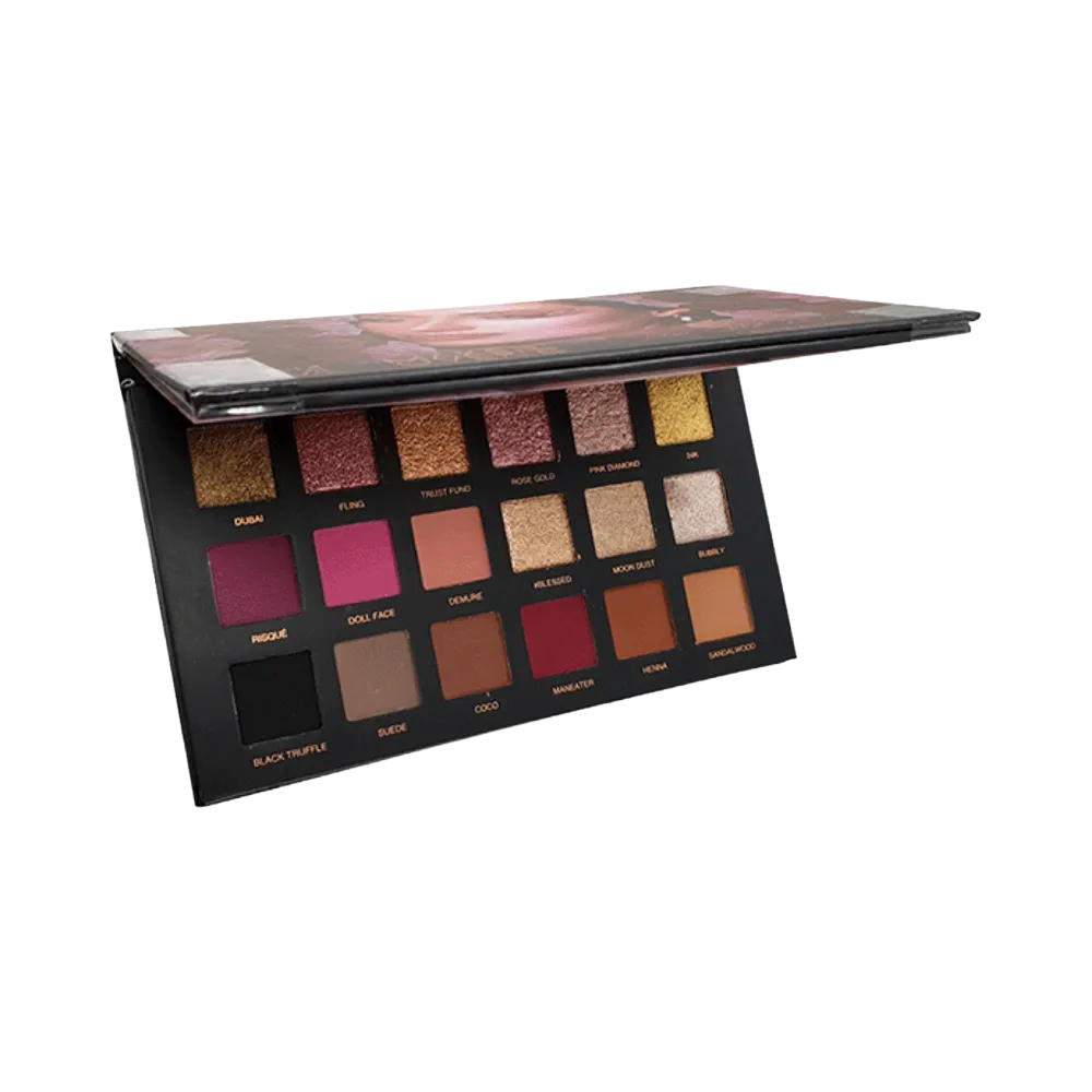 Make Over 22 Rose Gold 18 Colors Eyeshadow Palette - RG002 thumbnail 2