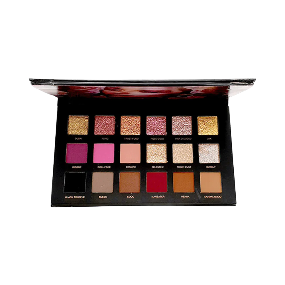 Make Over 22 Rose Gold 18 Colors Eyeshadow Palette - RG002 thumbnail 3