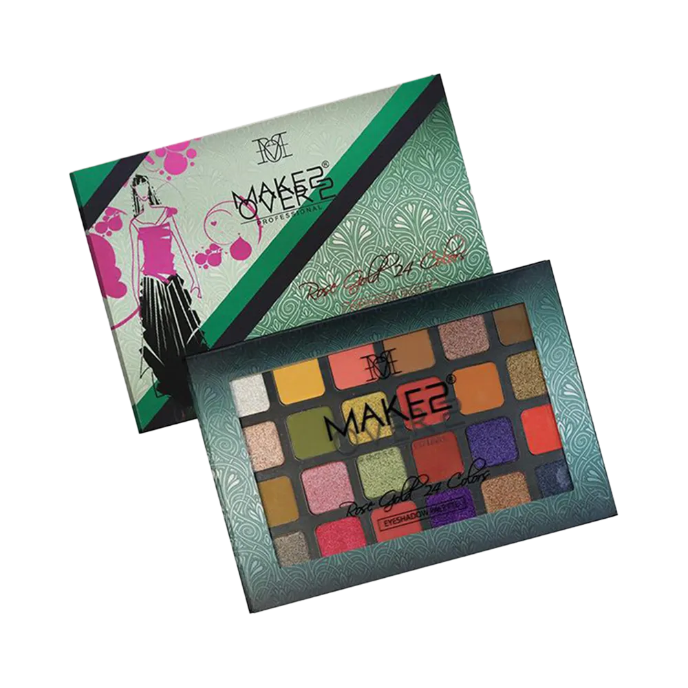 Make Over 22 Rose Gold 24 Color Eyeshadow Palette - M1704 thumbnail 3