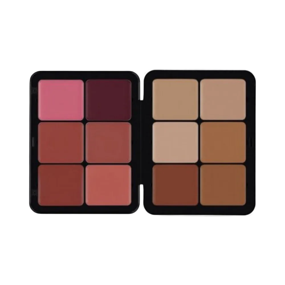 Make Over 22 HD Face Kit Blush, Lipstick, Foundation & Contour - CB001 thumbnail 3