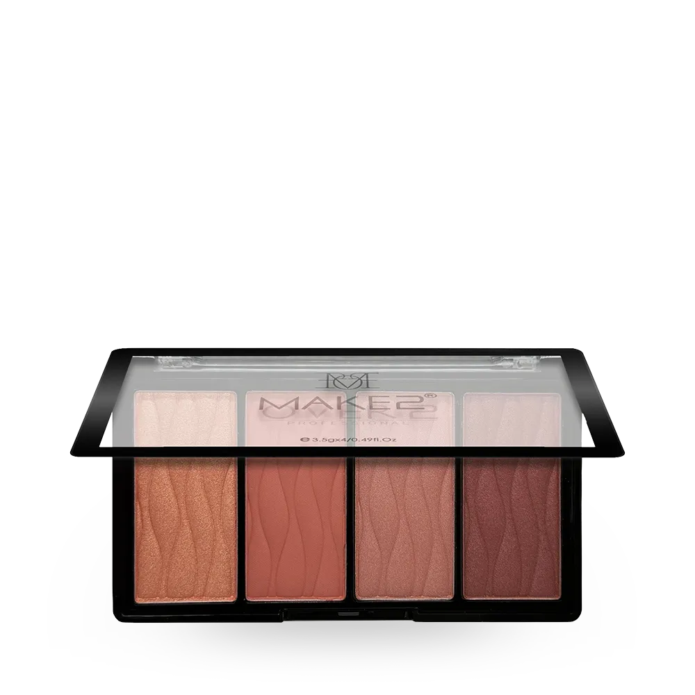 Make Over 22 Blush Palette - M4302 Earthy thumbnail 1