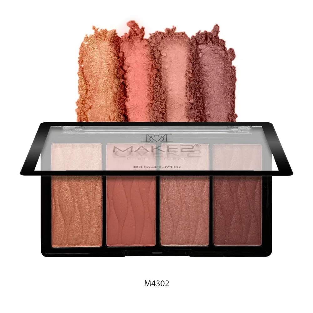 Make Over 22 Blush Palette - M4302 Earthy thumbnail 2