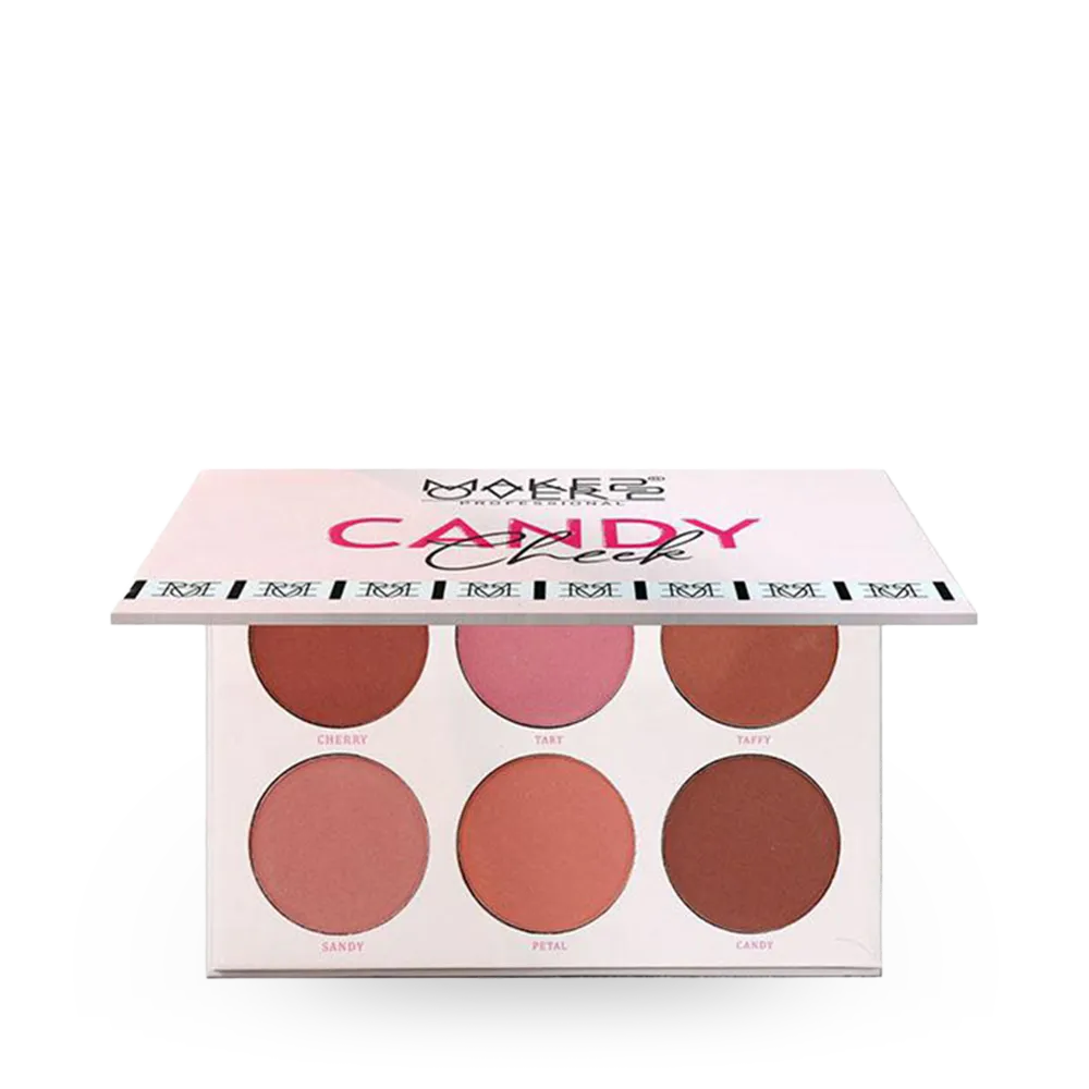 Makeover 22 6-Color Blush Palette - M3201 Candy Chic thumbnail 1