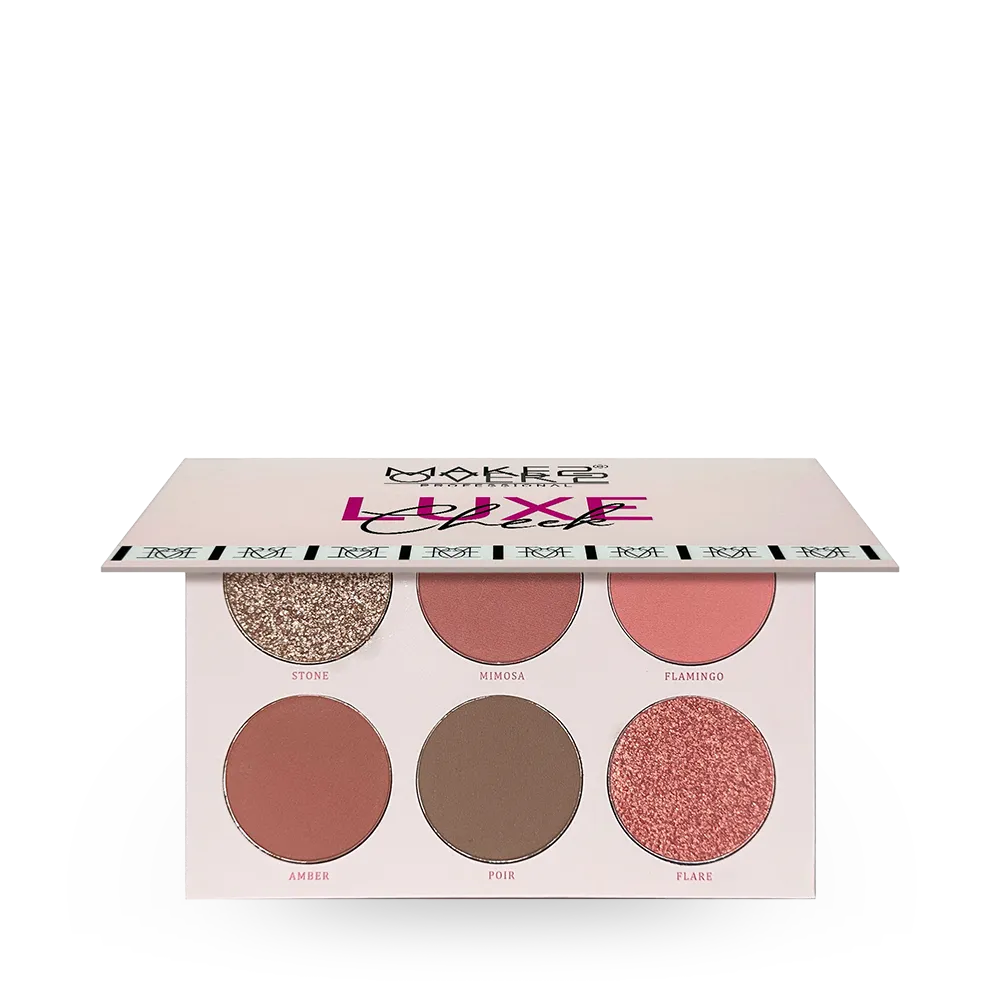 Makeover 22 6-Color Blush Palette - M3204 Luxe Chic thumbnail 1