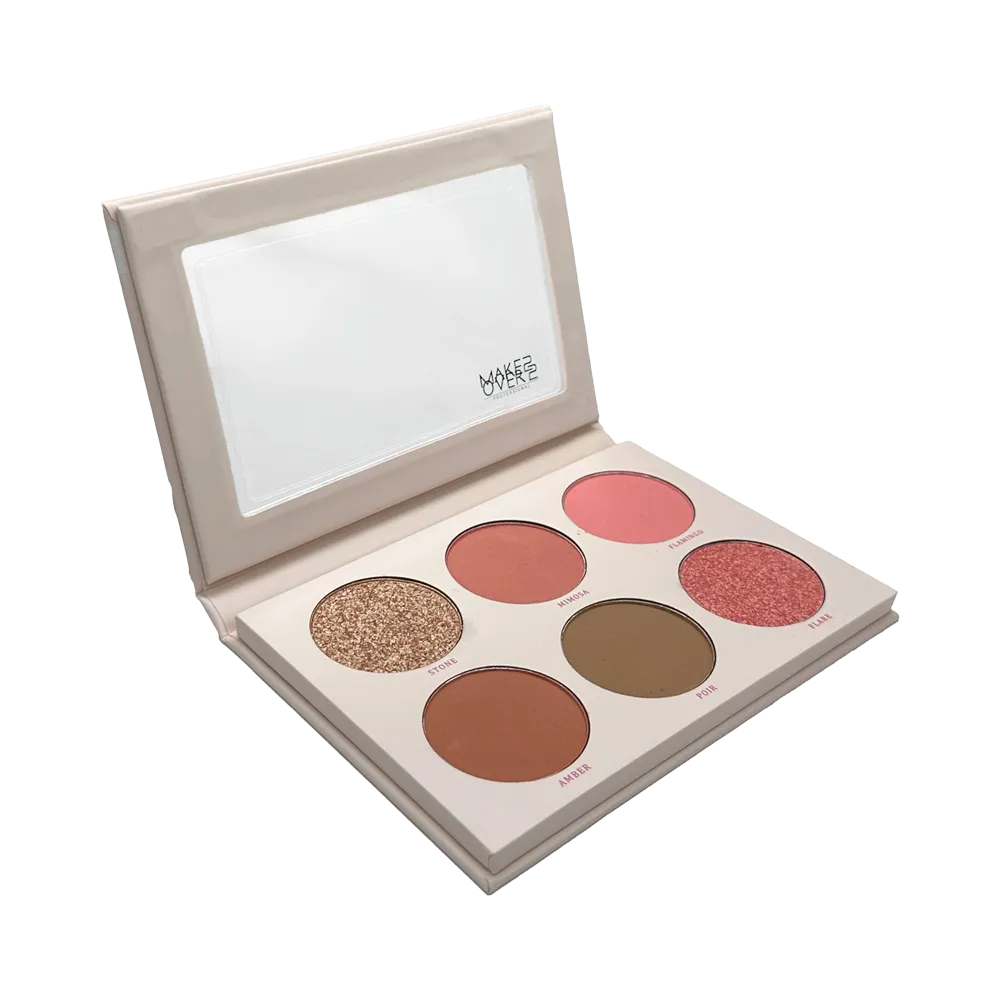 Makeover 22 6-Color Blush Palette - M3204 Luxe Chic thumbnail 2