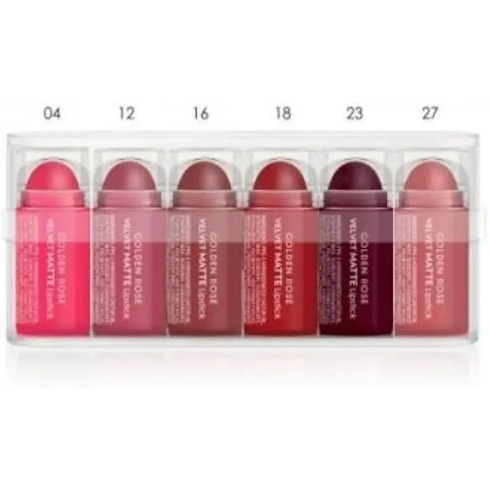 Golden Rose Lipstick Mix 2 - 6pcs thumbnail 1