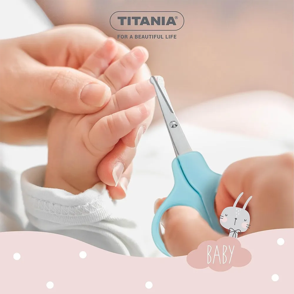 TITANIA ‎1296 B BOX Baby Manicure 3 Pieces Set - Blue thumbnail 4