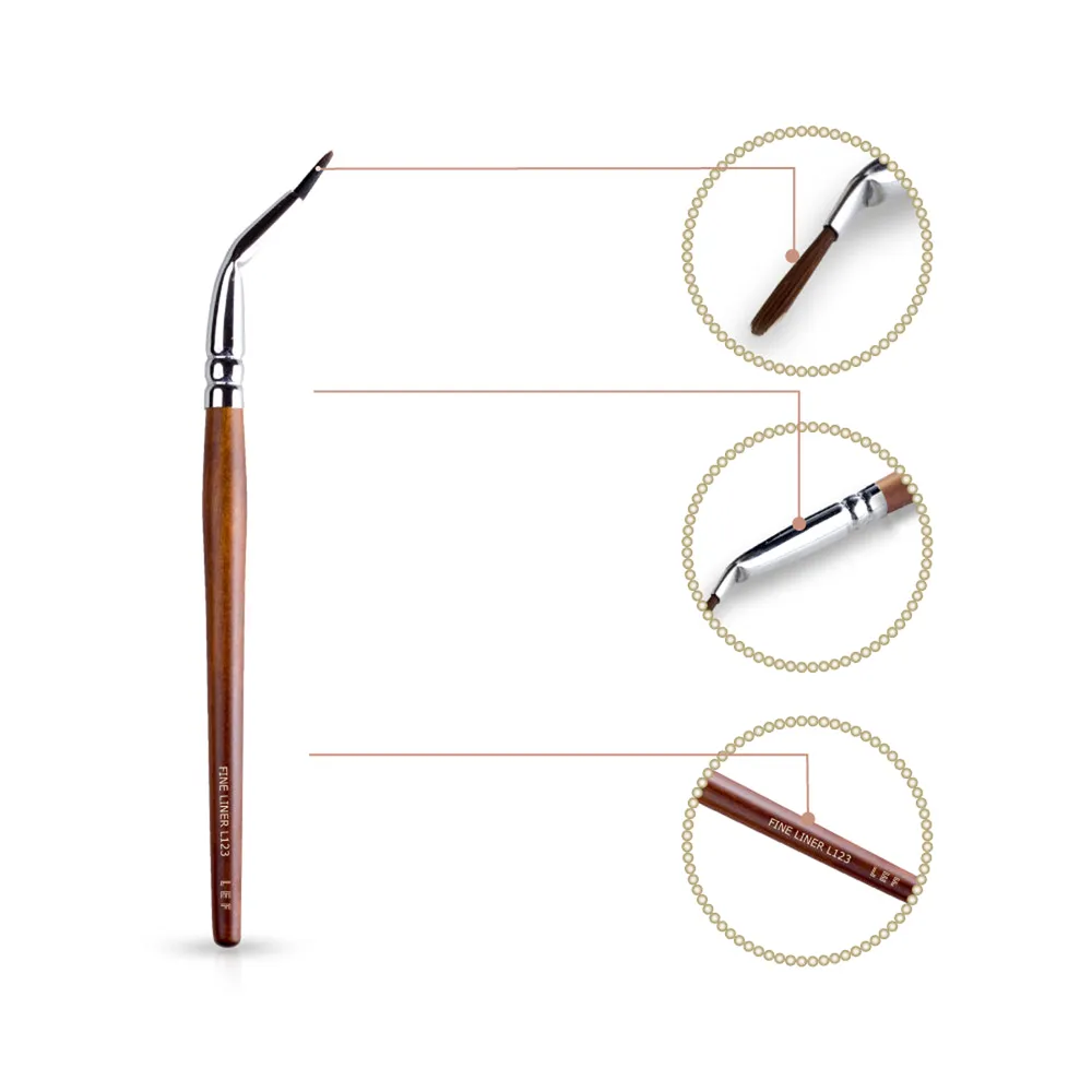 Lef Cosmetics Eyeliner Brush - L123 thumbnail 4