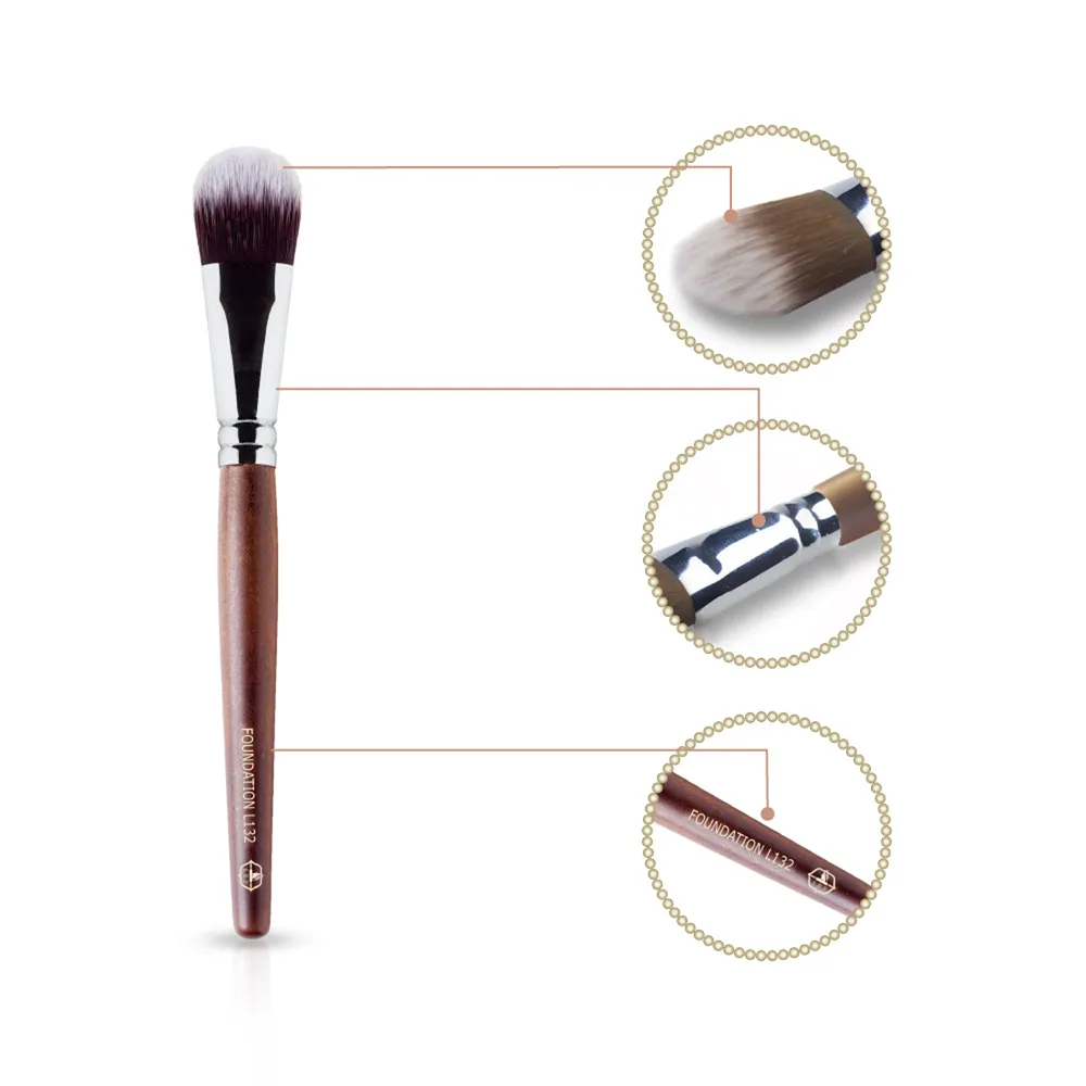 Lef Cosmetics Foundation Brush - L132 thumbnail 4