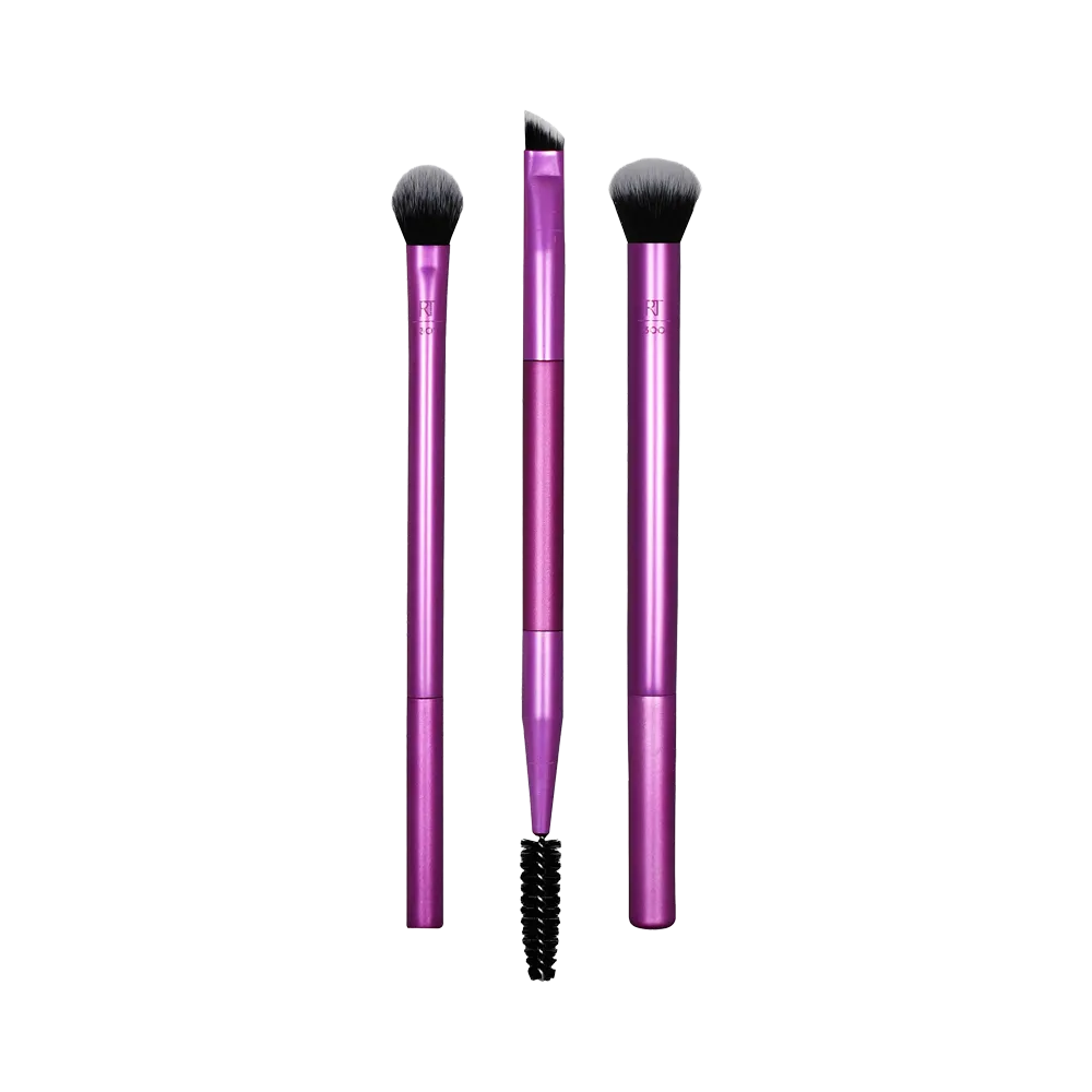 Real Techniques Eye Shade & Blend Makeup Brush Trio thumbnail 1